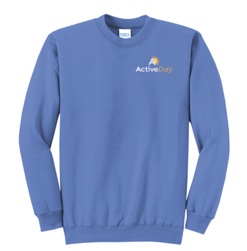 Fleece Crewneck - Light Blue