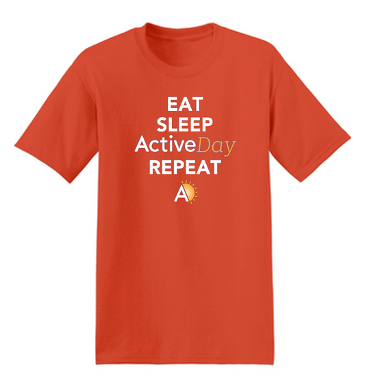 Active Day T-shirt - Orange